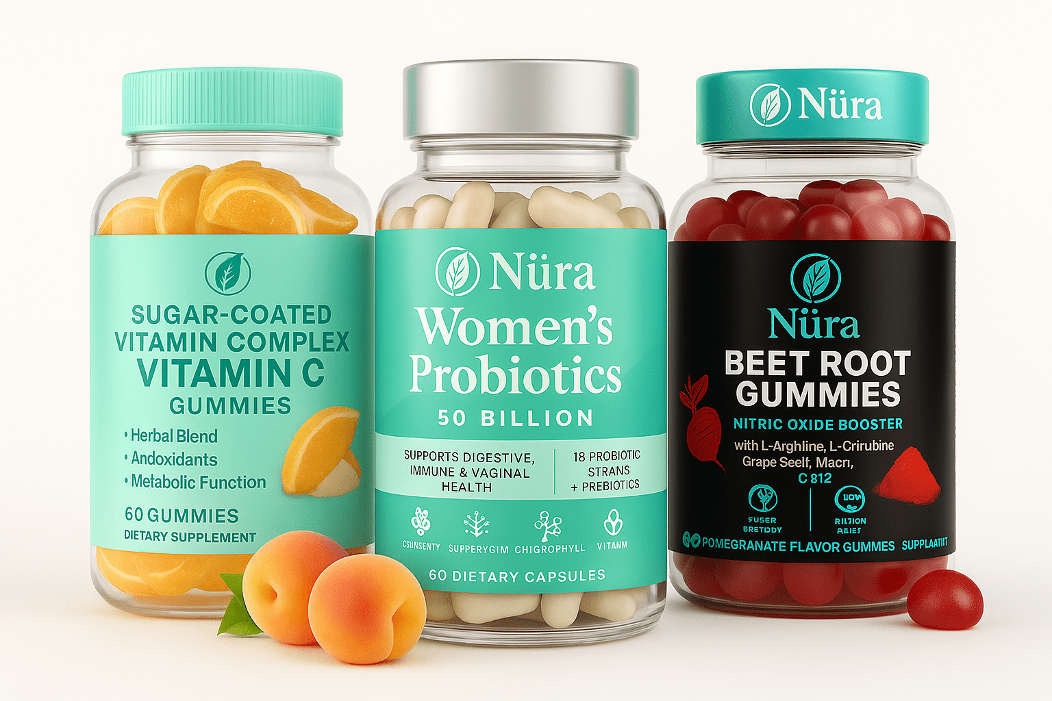 Beet Root Gummies - Nura Nutrition