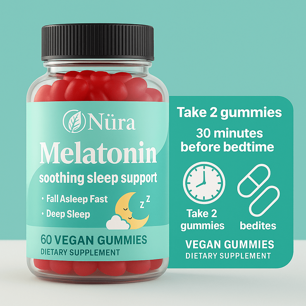 Melatonin Gummies - Nura Nutrition