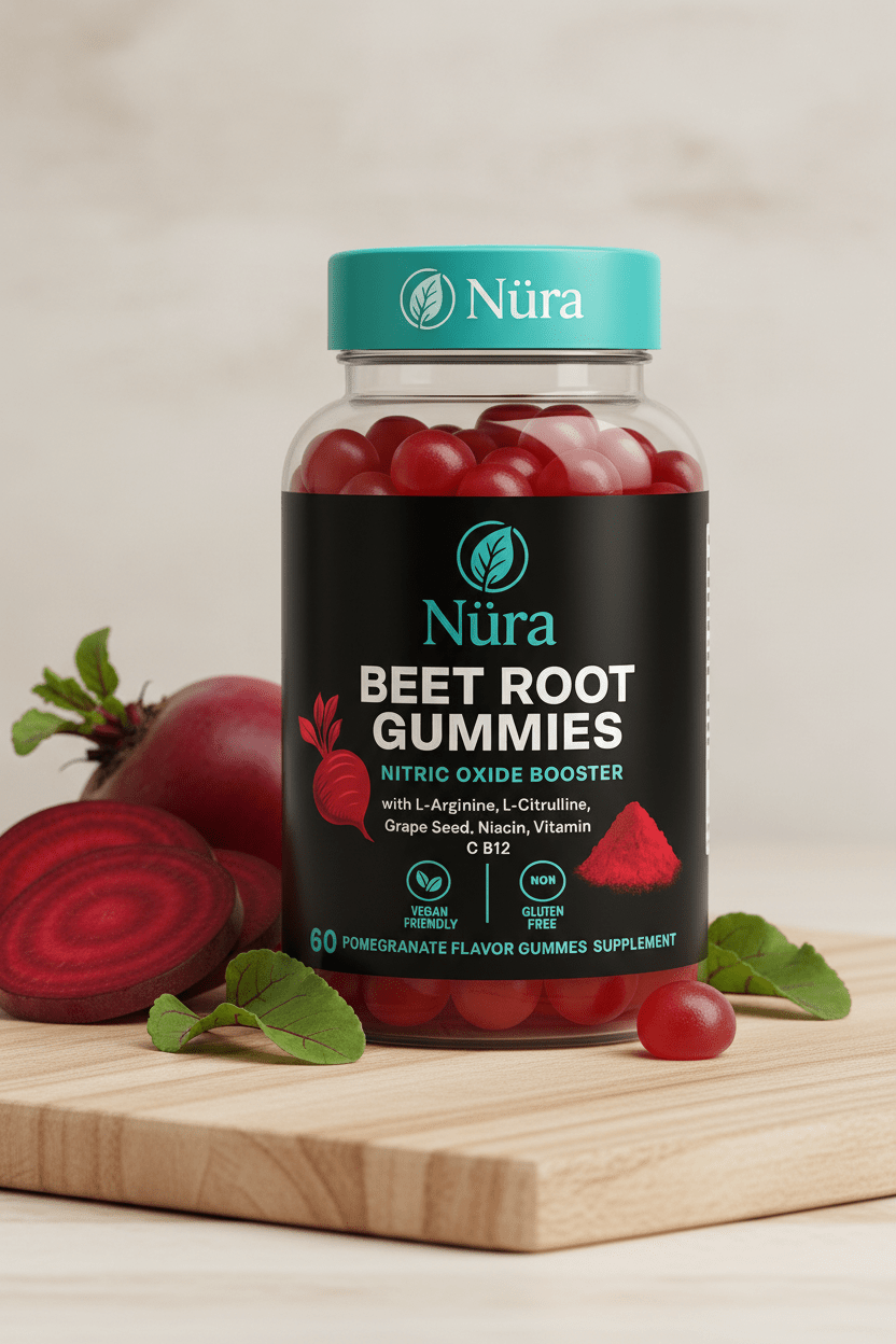 Beet Root Gummies - Nura Nutrition
