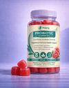 Nüra Probiotic Gummies for Women and Men | Dual - Strain Digestive and Immune Support | 60 Counts - Nura Nutrition