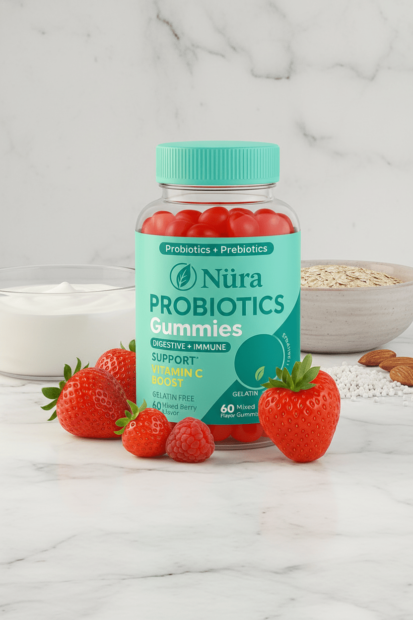 Probiotic Gummies - Nura Nutrition